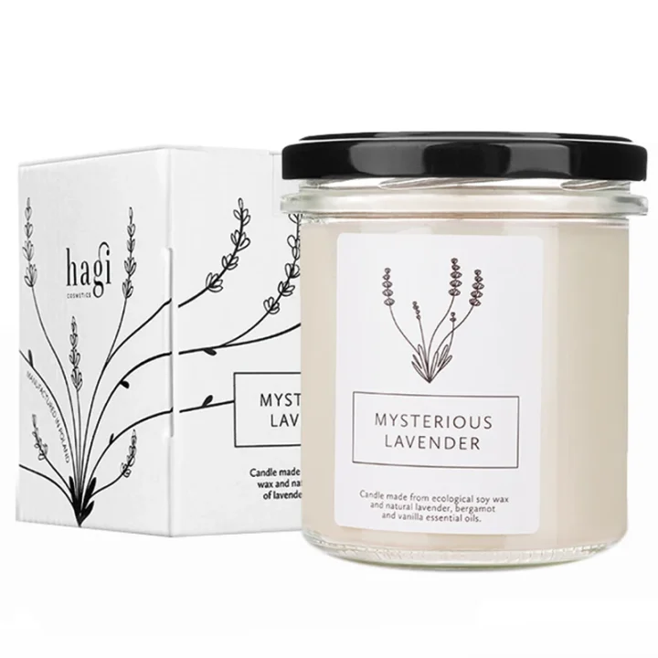 Hagi Mysterious Lavender Soy Candle 230 g Hagi