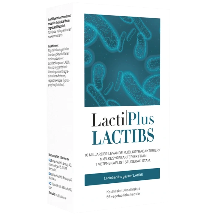 LactiPlus Lactibs 56 kapslar Lactiplus