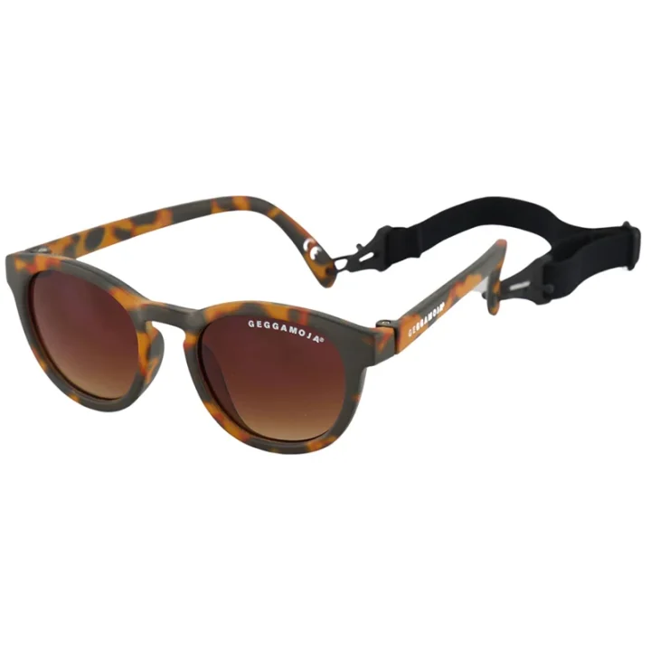 Geggamoja Solglasögon Baby 0-1,5 år Brun Geggamoja