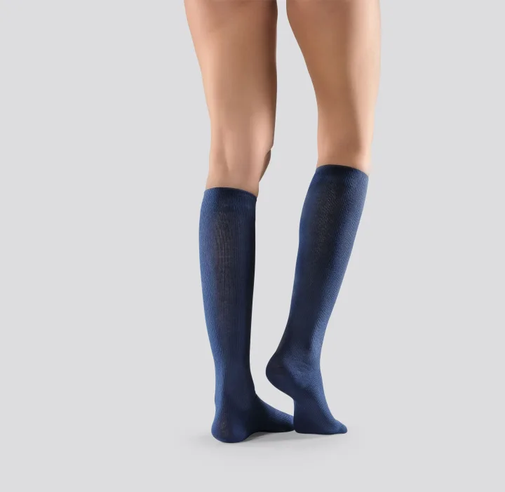 Mabs Cotton Knee Navy 1 par S Mabs