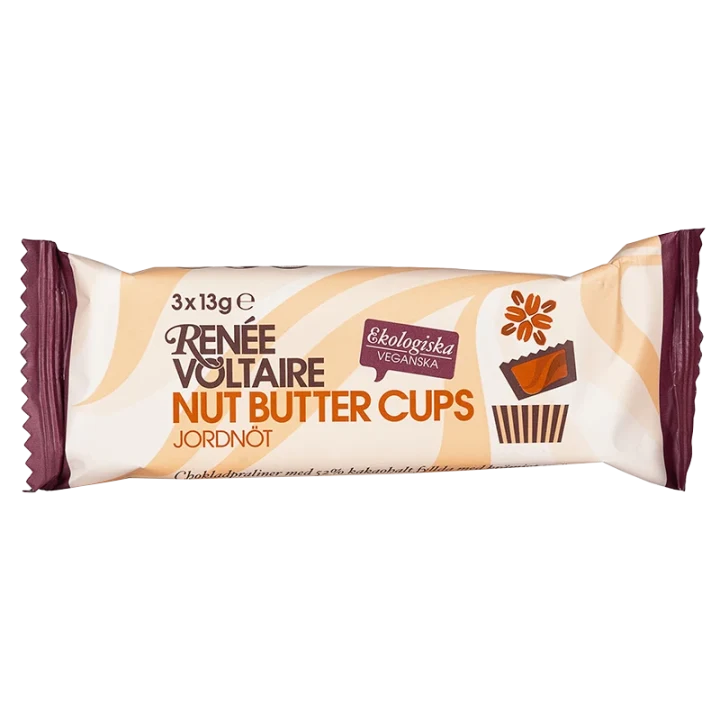 Renée Voltaire Nut Butter Cups Jordnöt 39 g Renée Voltaire