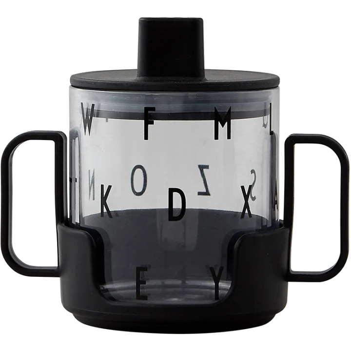 Design Letters Grow with your cup tritan prep 175ml Black Designletters