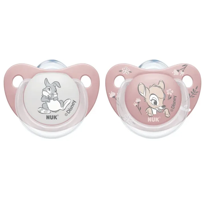 NUK Pacifier Trendline Silicon Bambi S2 6-18 mån Nuk