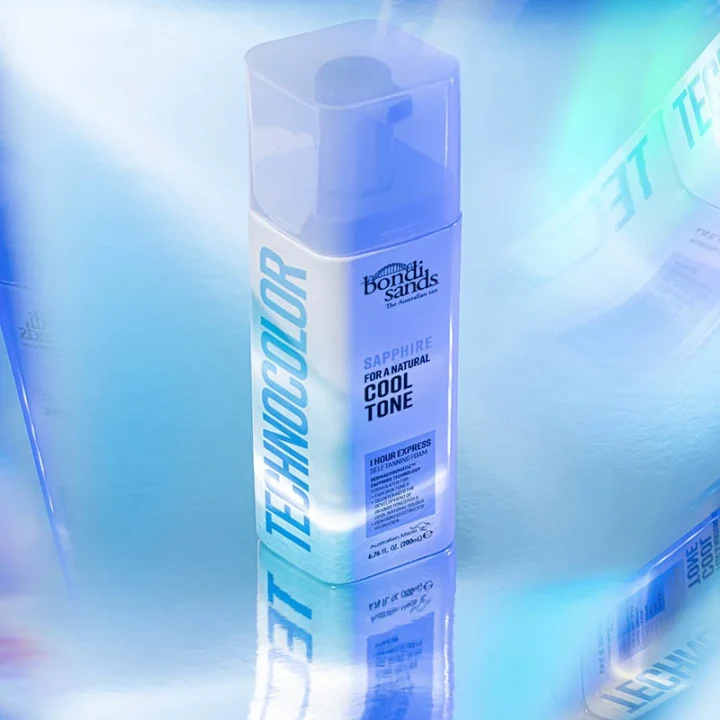 Bondi Sands Technocolor 1 Hour Express Self Tanning Foam Sapphire (Cool Tone) 200 ml Bondi Sands