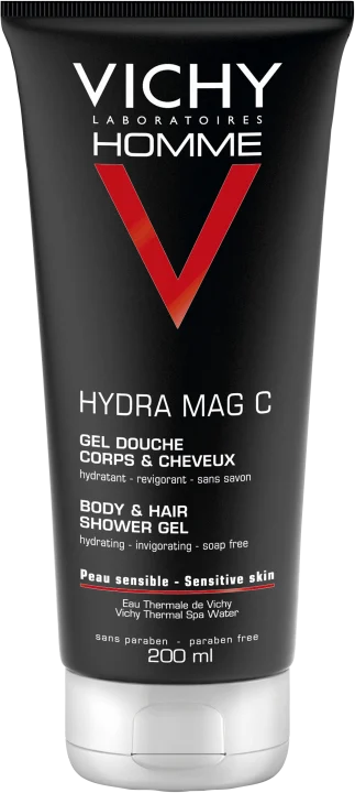 Vichy Homme Hydra Mag C+ Shower Gel 200 ml Vichy