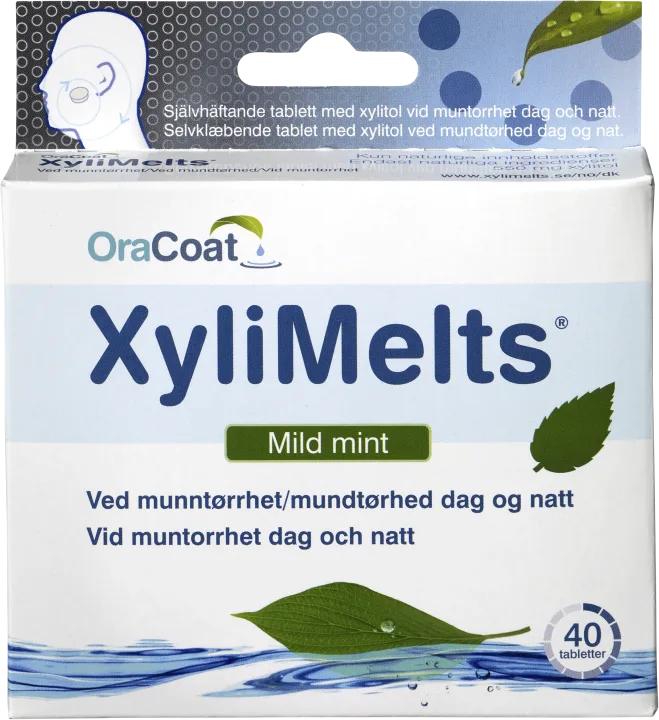 XyliMelts Munfukttablett 40 st XyliMelts