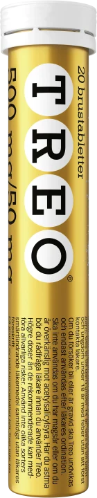 Treo brustablett 500 mg/50 mg 20 st Treo