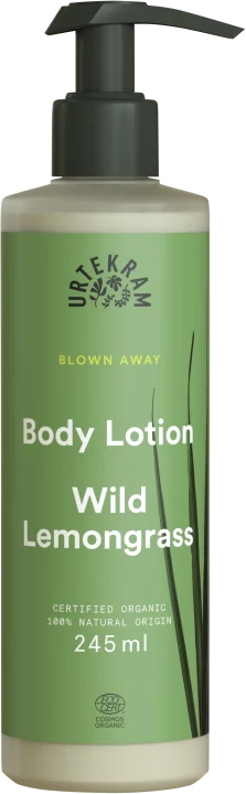 Urtekram Blown Away Wild Lemongrass Body Lotion 245 ml Urtekram