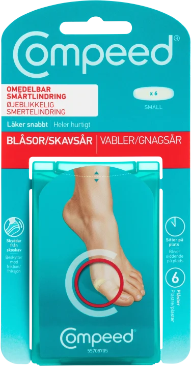 Compeed Skavsårsplåster small 6 st Compeed
