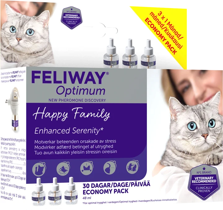 Feliway Optimum Refill 3 x 48 ml Feliway