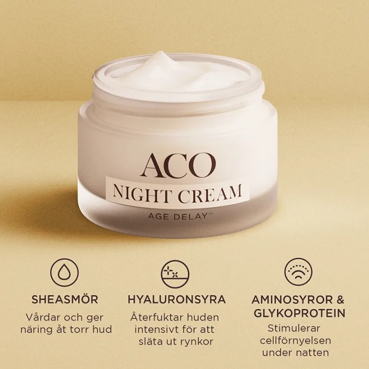ACO Age Delay+ Night 50ml ACO