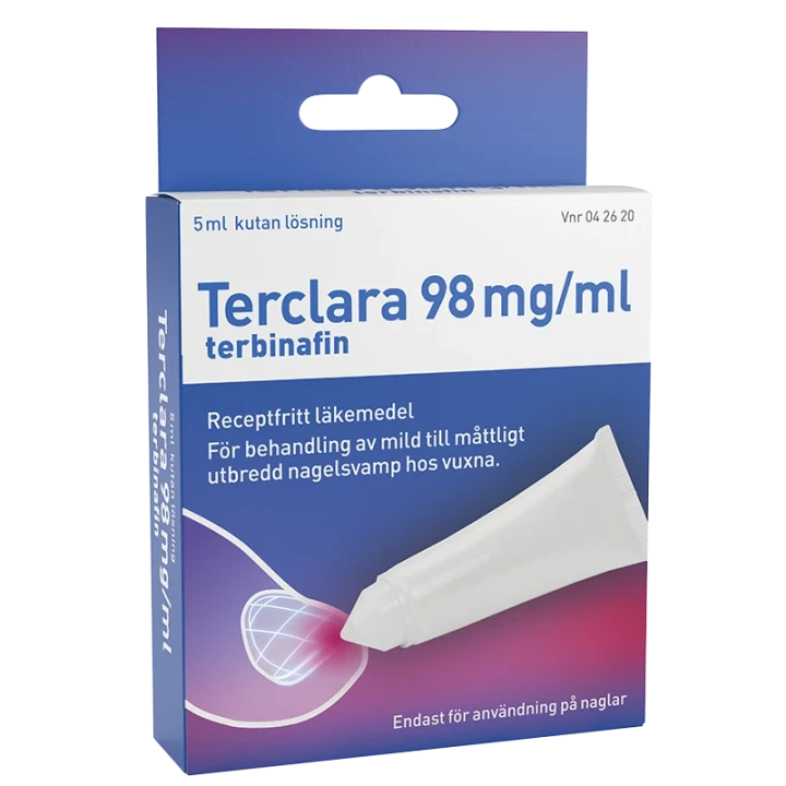 Terclara Kutan lösning 98mg/ml Tub, 5ml Terclara