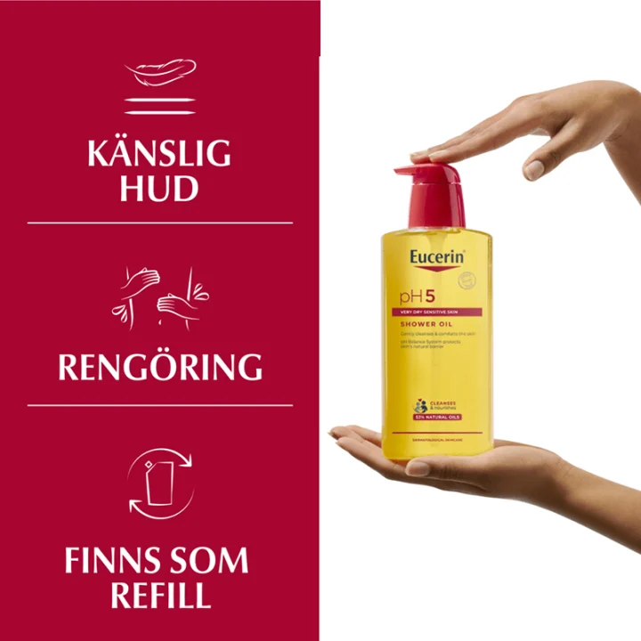 Eucerin pH5 Shower Oil parfymerad 400 ml Eucerin