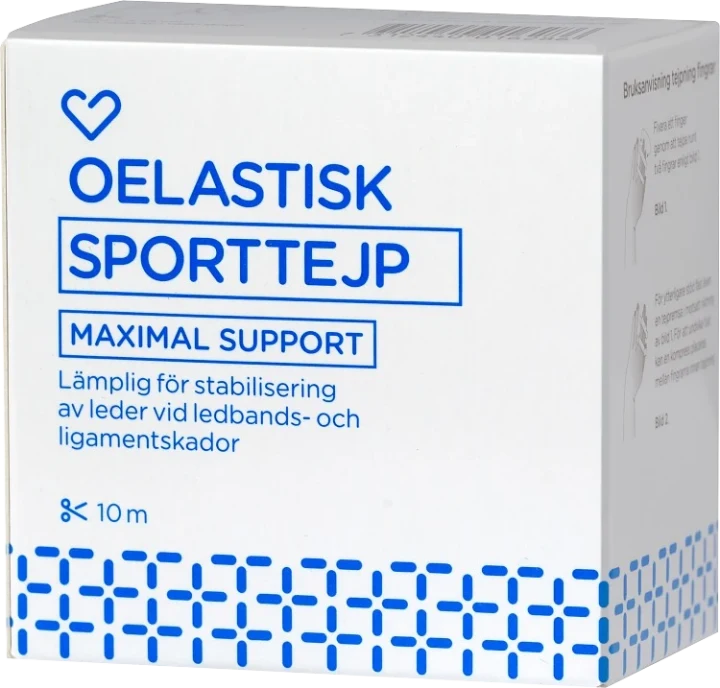 Hjärtats Sporttejp 3,8 cm x 10 m Hjärtats