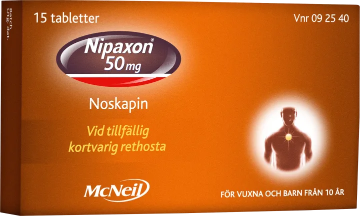 Nipaxon tablett 50 mg 15 st Nipaxon