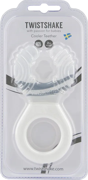 Twistshake Bitring 2+ mån Vit Twistshake