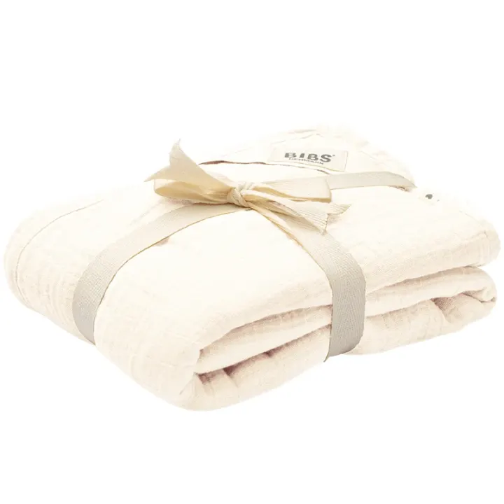 BIBS Muslin Swaddle 120x120 cm Ivory Bibs