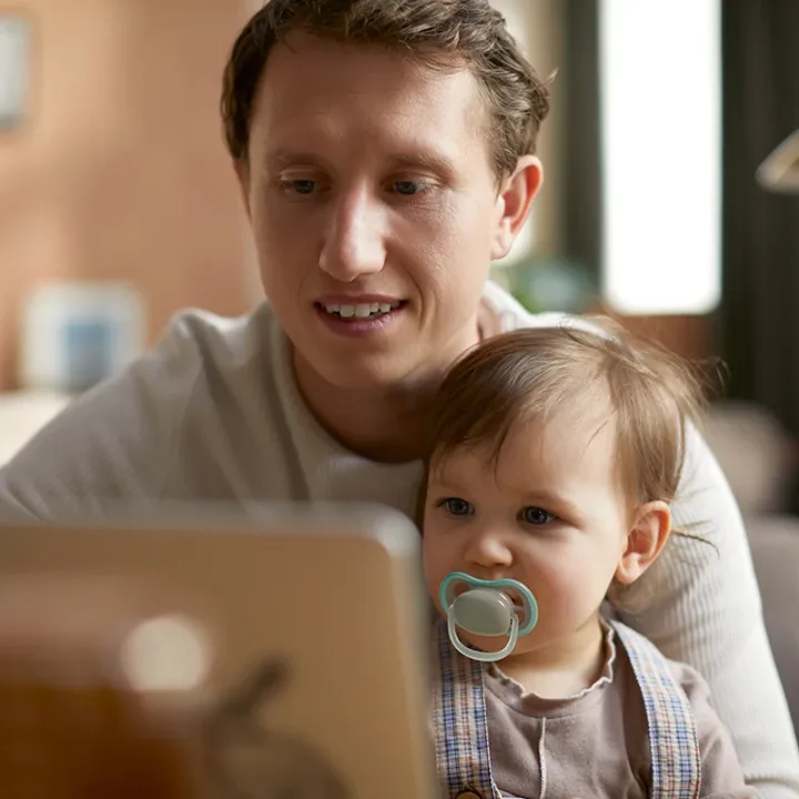 Philips Avent Ultra Air Napp 18 mån+ Grå/Teal 2-pack Philips Avent