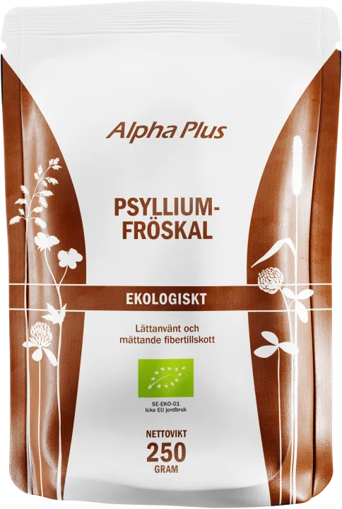 Alpha Plus Psylliumfröskal Eko 250 g Alpha Plus