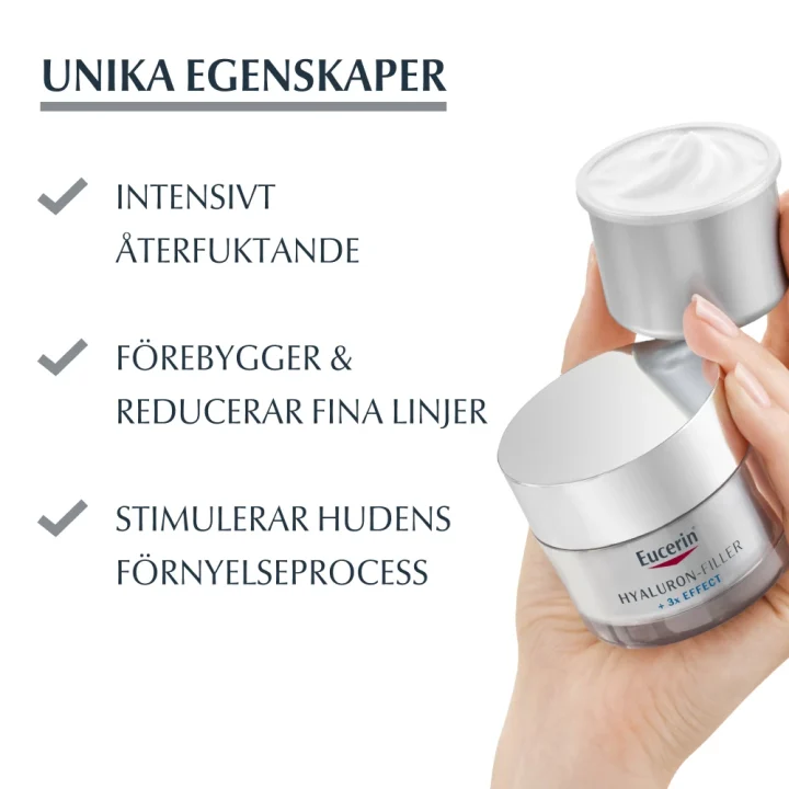 Eucerin Hyaluron-Filler + 3x Effect Firming Night Care Refill 50 ml Eucerin
