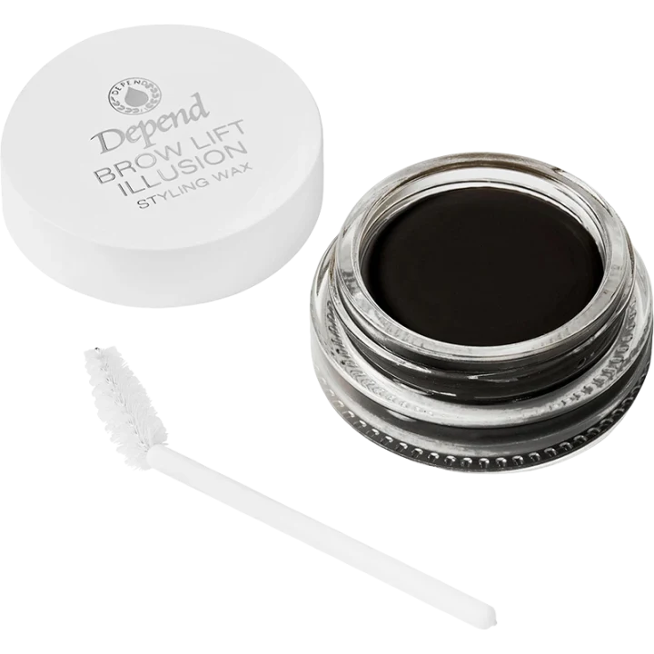 Depend Perfect Eye Brow Illusion Wax  Dark Brown Depend