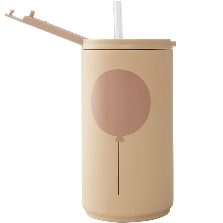 Design Letters Kids Thermo cup 350ml Beige Designletters