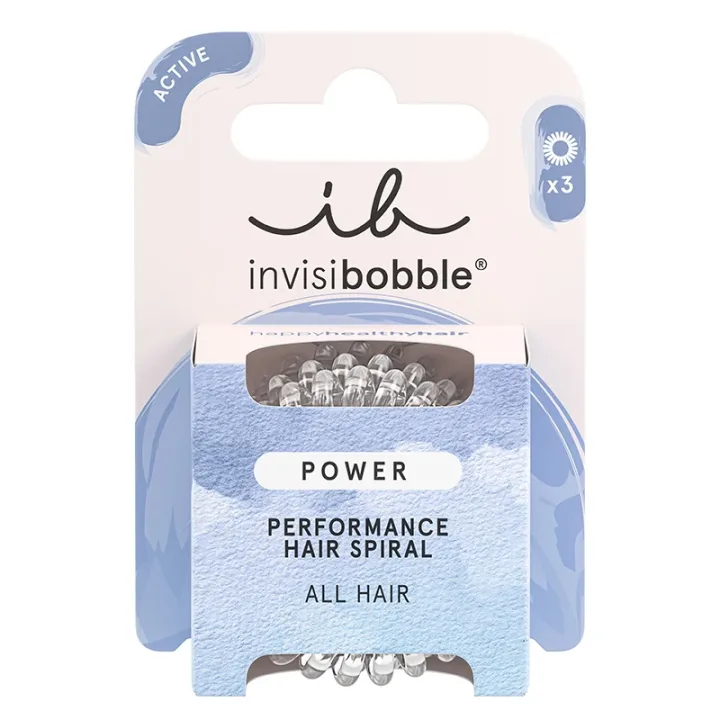 Invisibobble Power Crystal Clear 3st Invisibobble