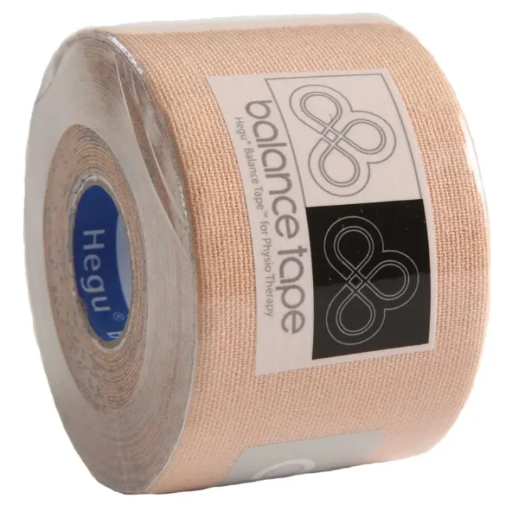 Hegu Kinesiologitejp Balance Sensitive Beige Rulle 5cm x 6m Hegu