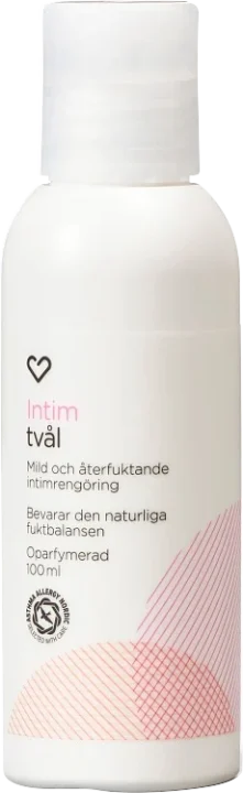 Hjärtats Intim Tvål Oparfymerad 100ml Hjärtats