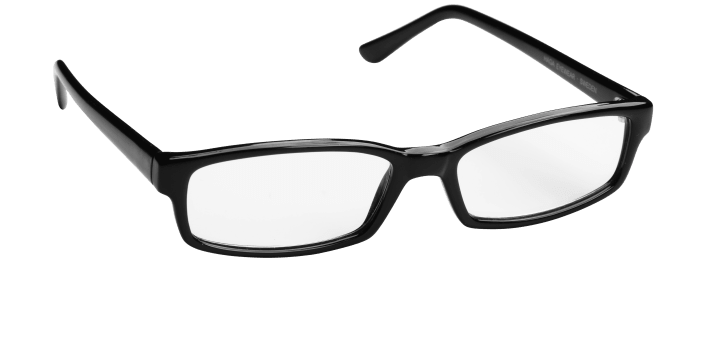 Lix Läsglasögon Uppsala Black +1,0 Haga Optik