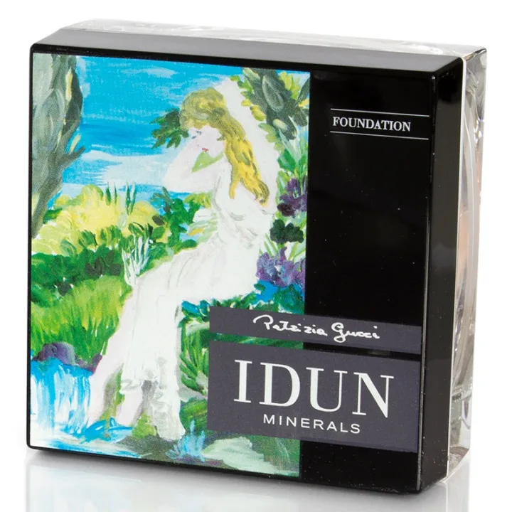 IDUN Minerals Mineral Powder Foundation Ragnhild Warm Light Brown 9 g IDUN Minerals