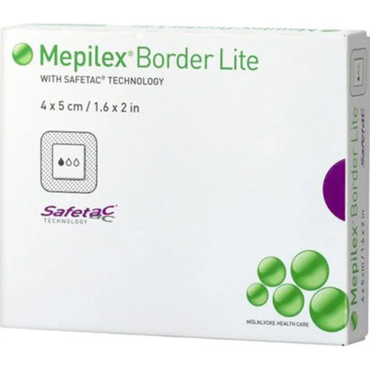Mepilex Border Lite 4x5 cm 10styck Mepilex