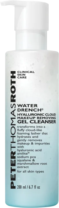 Peter Thomas Roth Water Drench Hyaluronic Cloud Makeup Removing Gel Cleanser 200 ml Peter Thomas Roth