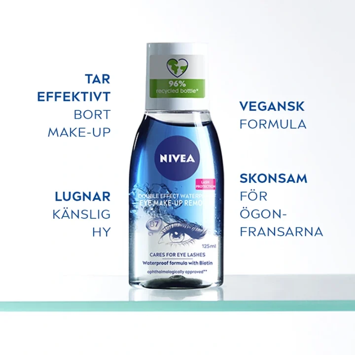 Nivea Double Effect Eye Make-up Remover 125 ml Nivea