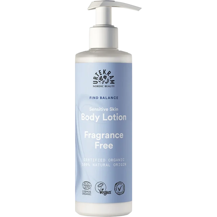 Urtekram Find Balance Fragrance Free Body Lotion 245 ml Urtekram
