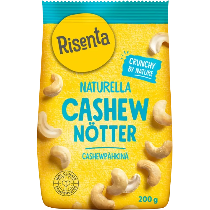 Risenta Cashewkärnor Hela 200 g Risenta