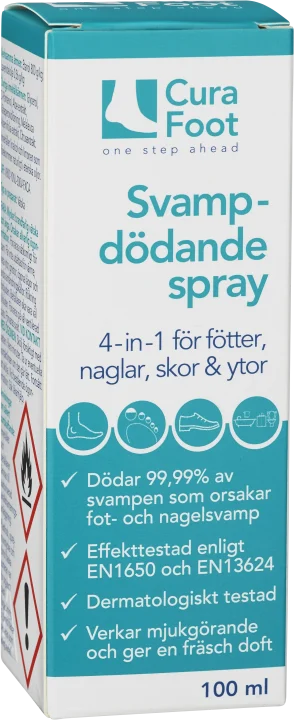 CuraFoot Svampdödande Spray 100 ml Curafoot