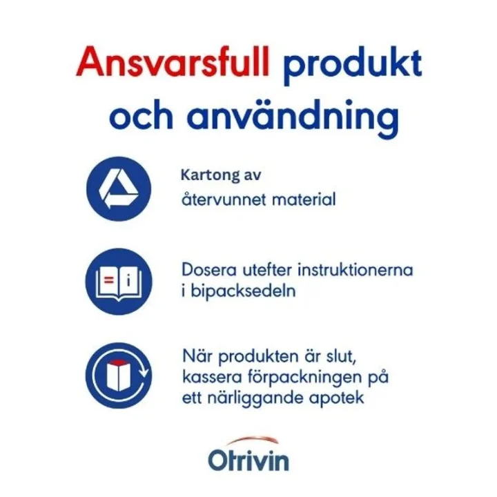Otrinex nässpray 1 mg/ml 10 ml Otrivin