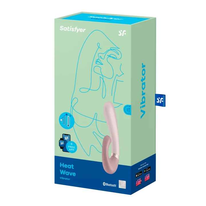 Satisfyer Heat Wave Rabbitvibrator Mauve Satisfyer