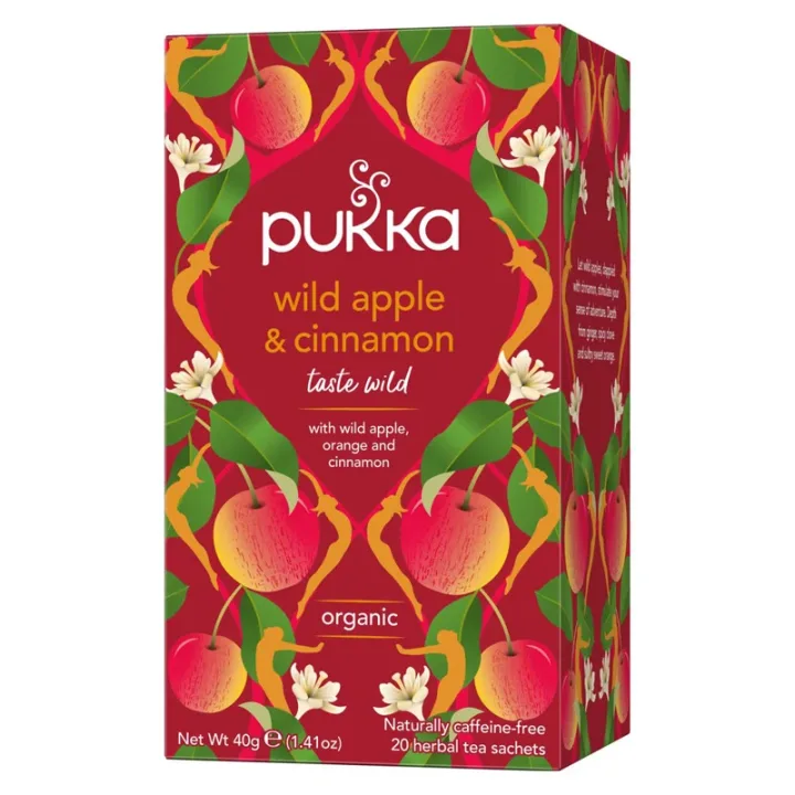 Pukka Fruktte Wild Apple & Cinnamon 20-pack Pukka