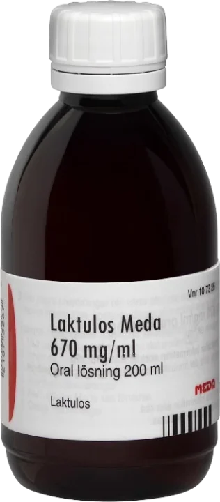 Laktulos Meda oral lösning 670 mg/ml 200 ml Laktulos
