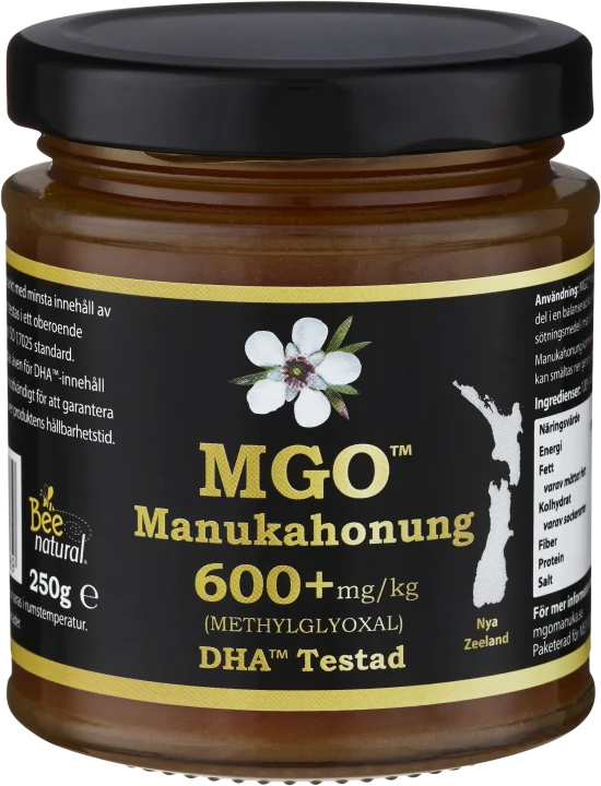 MGO Manukahonung 600+ 250 g Mgo