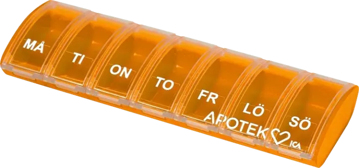 Hjärtats Doseringsask Guld Hjärtats