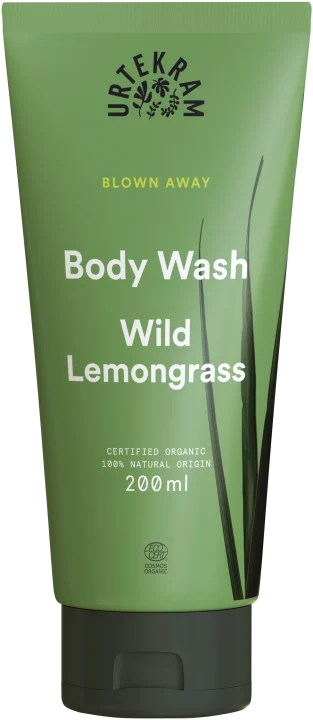 Urtekram Blown Away Wild Lemongrass Body Wash 200 ml Urtekram