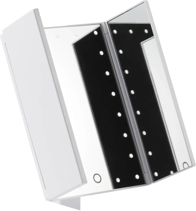 Browgame Cosmetics Original Tri Folded Lighted Mirror Browgame Cosmetics