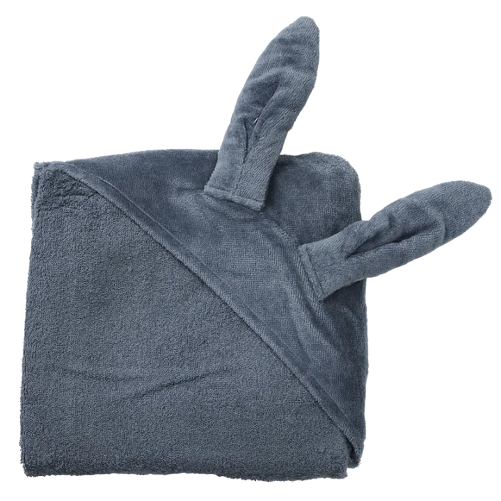 Elodie Hooded Towel Tender Blue Bunny Elodie Details