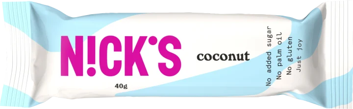 NICK'S Coconut Chocolatebar 40 g Nicks