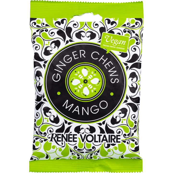 Renée Voltaire Ginger Chews Mango 120 g Renée Voltaire