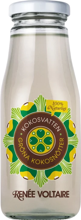 Renée Voltaire Kokosvatten 100% Gröna kokosnötter 250 ml Renée Voltaire