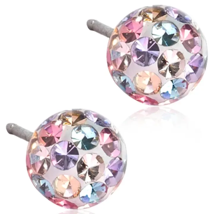 Blomdahl Örhängen Crystal Ball Light Fantasy 6 mm Blomdahl